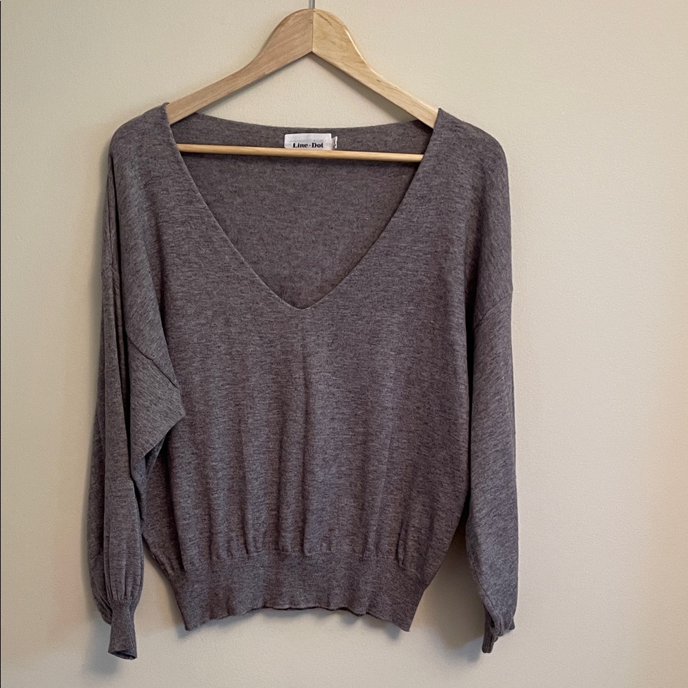 Line and Dot Sweater
